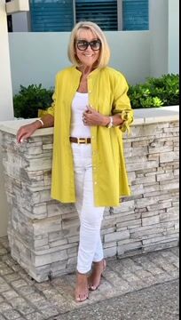 ✨Nouveaux arrivages✨Vestes longues en coton de couleur unie