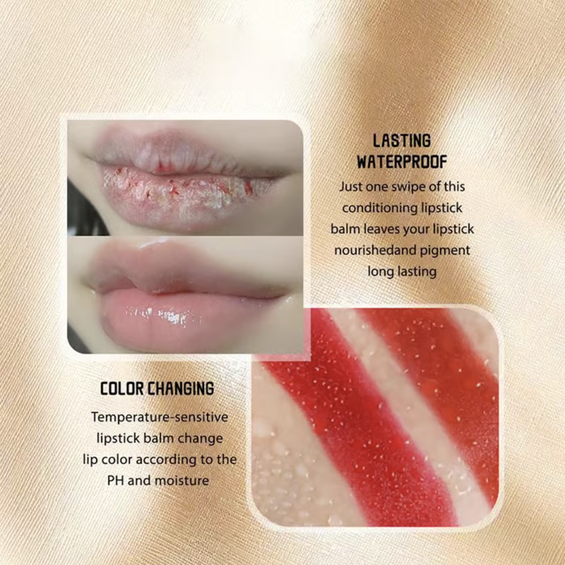 đ SISTA DAGEN - KĂP 2 FĂ
3! âš Transferproof Color-Changing Lipstick - Crystal Clear Auto-Tint som Anpassar sig efter Din pH-nivĂ„ för en Unik Nyans! đâš