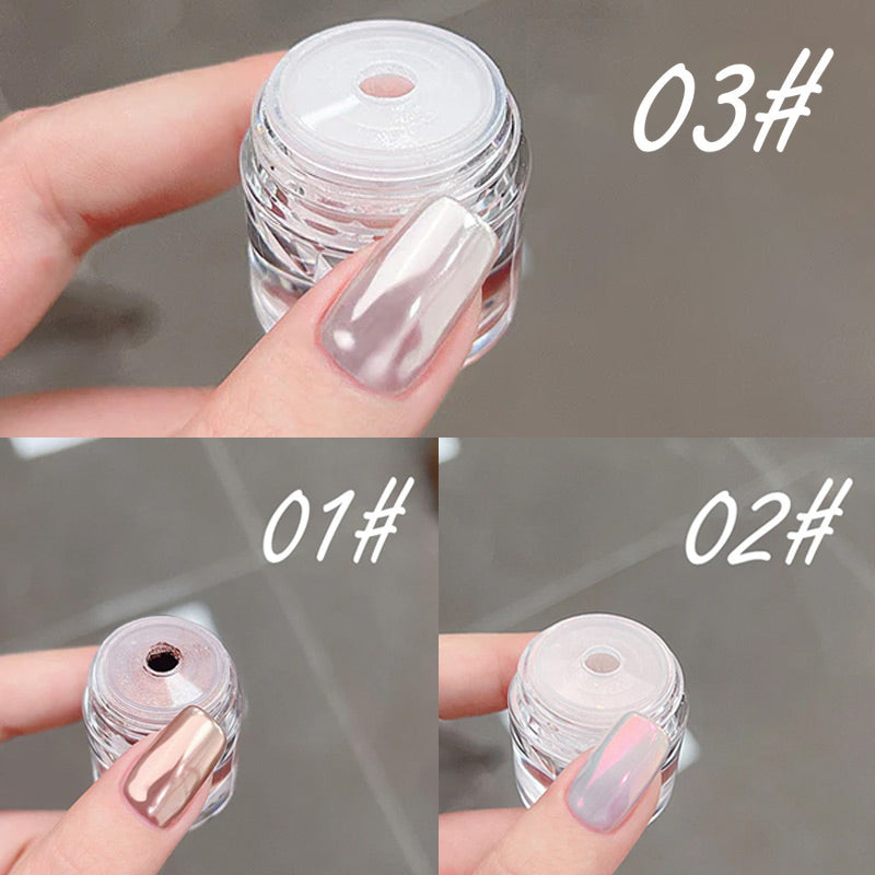 2024 Nouvelles mises à jour🌈Poudre à ongles effet miroir chromé