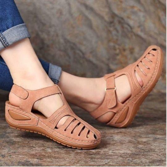 đ„VENTE - 50 % DE RĂDUCTIONđ - Sandales orthopĂ©diques lĂ©gĂšres en cuir de la plus haute qualitĂ©