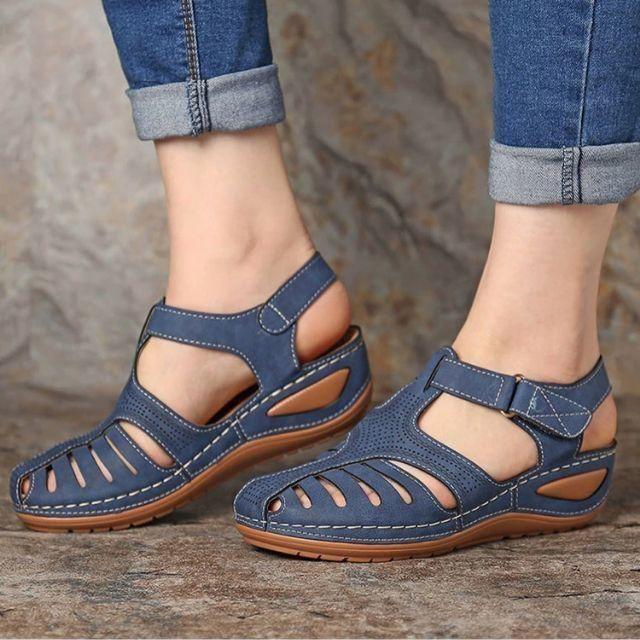 đ„VENTE - 50 % DE RĂDUCTIONđ - Sandales orthopĂ©diques lĂ©gĂšres en cuir de la plus haute qualitĂ©