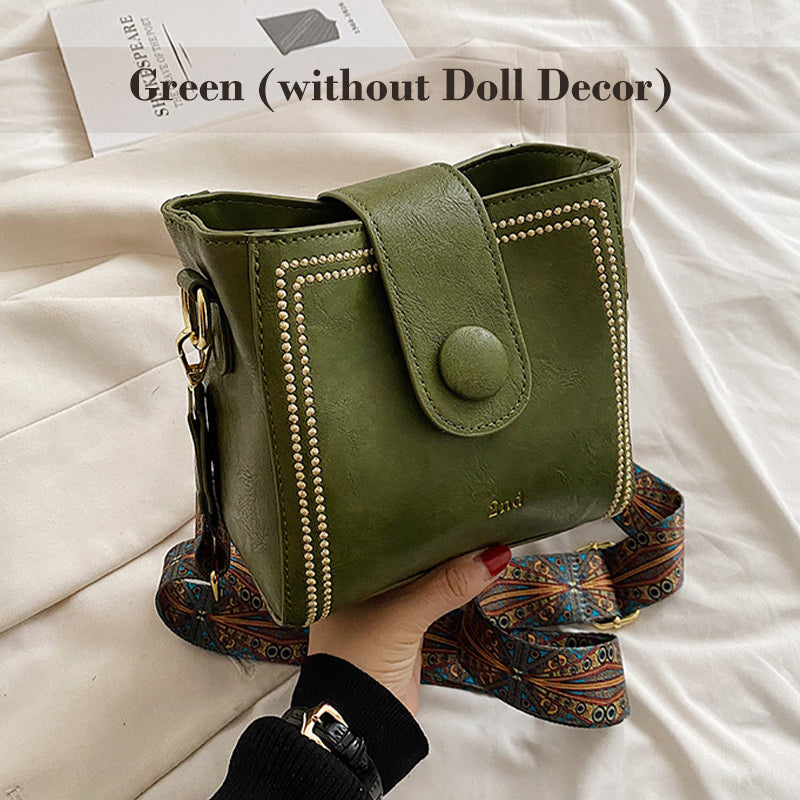 👜🎁Sac de mode vintage avec sangle d'épaule large ajustable