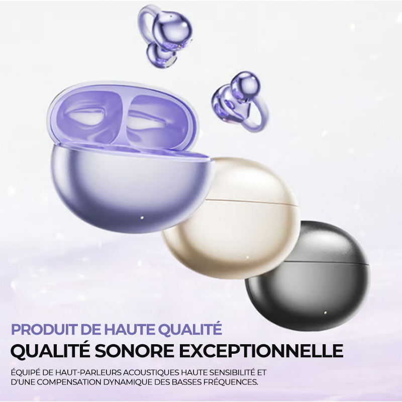 🔥Nouvelle mise à niveau🔥Écouteurs Bluetooth à pince auriculaire