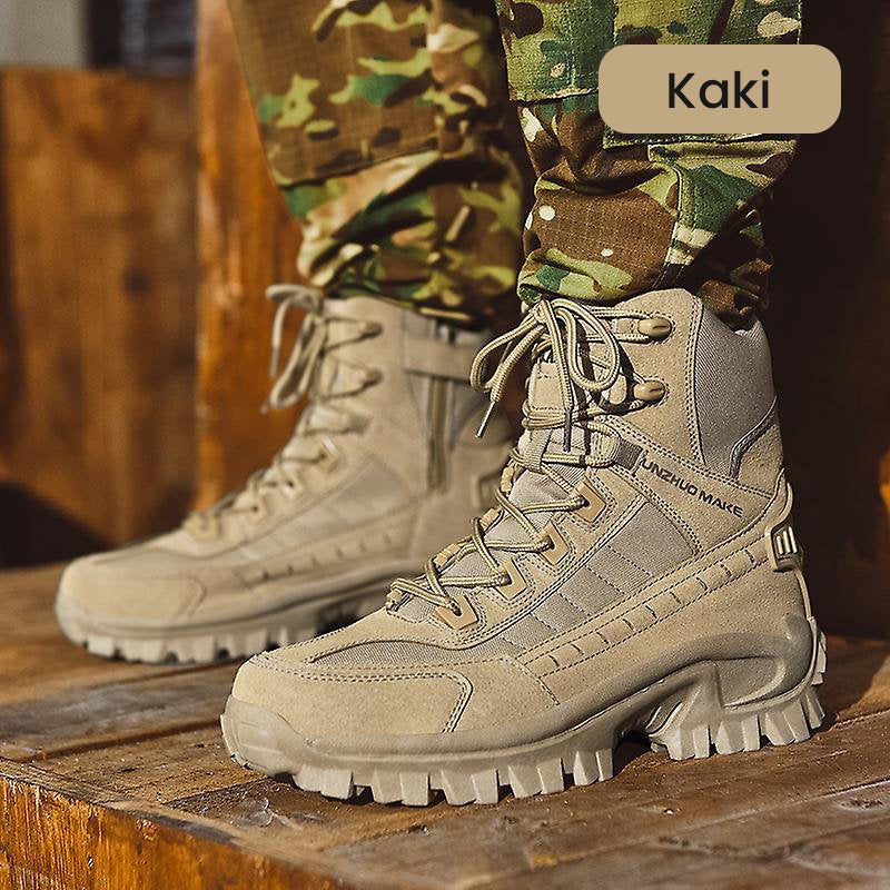 🔥Bottes de sport tactiques montantes imperméables et antidérapantes (amélioration de la durabilité)