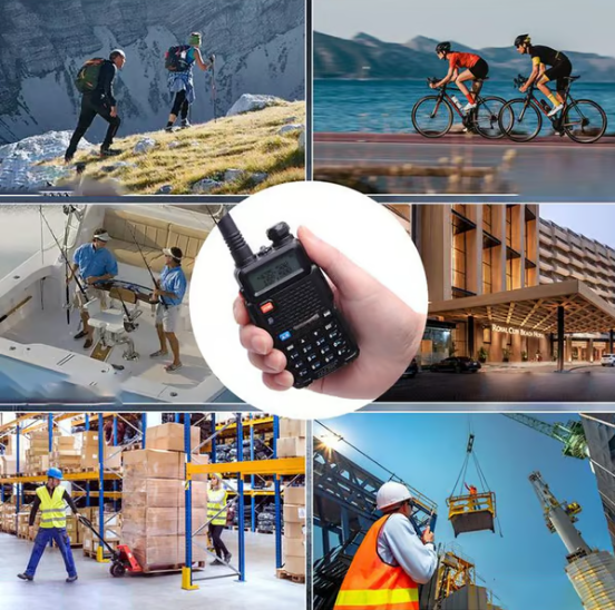 🔥Vente chaude 50 % de réduction🔥📡 UV-5R Radio amateur à longue portée UV5R Radio bi-bande Walkie