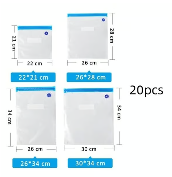 🔥Vente à chaud - 50 % de réduction🔥Ensemble de sacs de mise sous vide