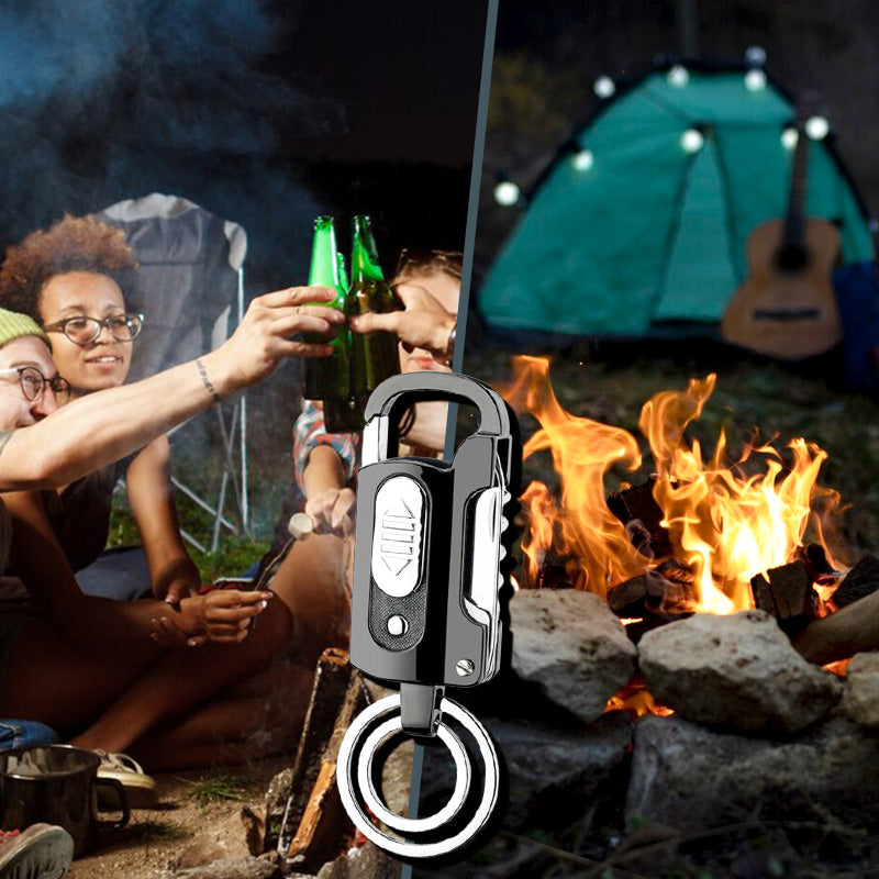 💥Hot Sale 💥- Briquet porte-clés tout-en-un
