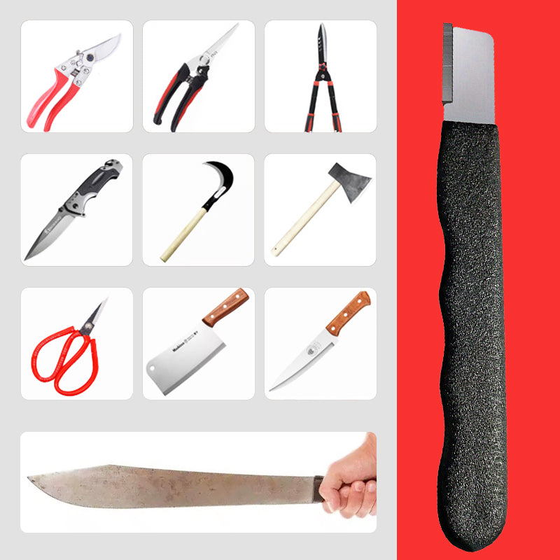 Aiguiseur de Couteaux et de Ciseaux Portable pour Extérieur