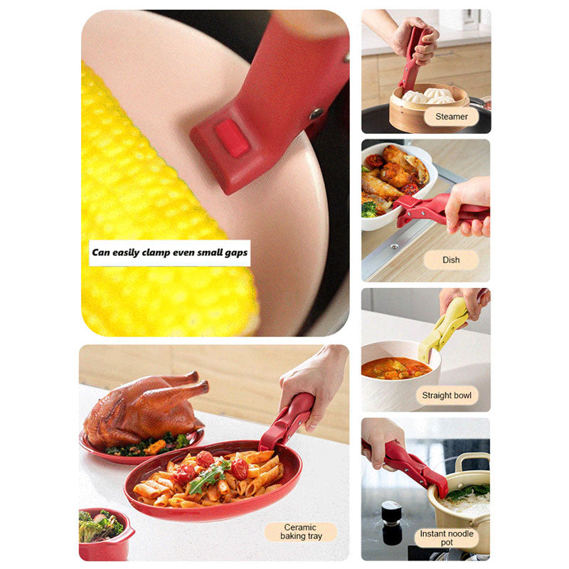 Pince de Maintien Multi-Usage Anti- Brûlure pour Cuisine