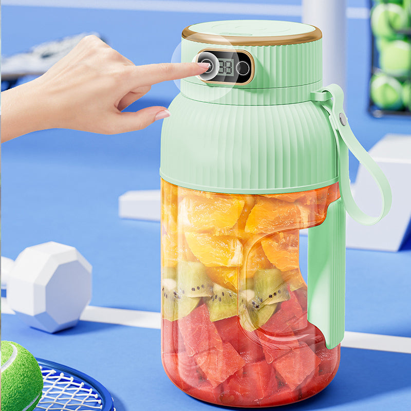 Presse-agrumes portable multifonctionnel avec affichage numérique