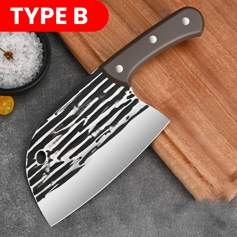 Couteau de cuisine en acier inoxydable avec manche ergonomique🎁