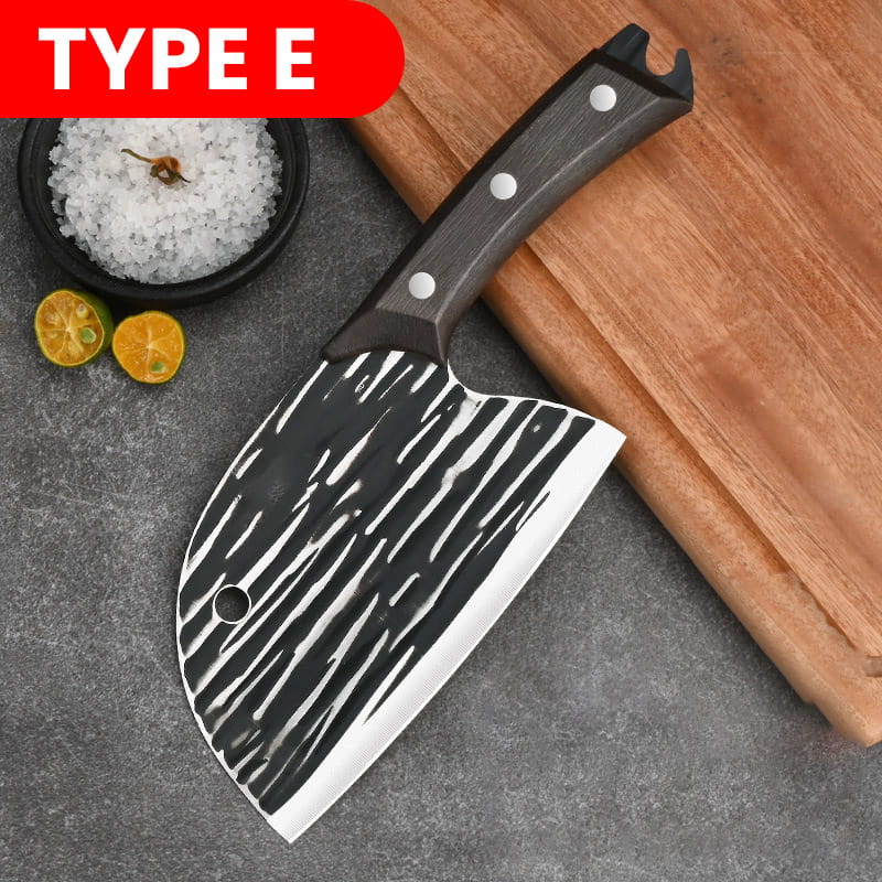 Couteau de cuisine en acier inoxydable avec manche ergonomique🎁