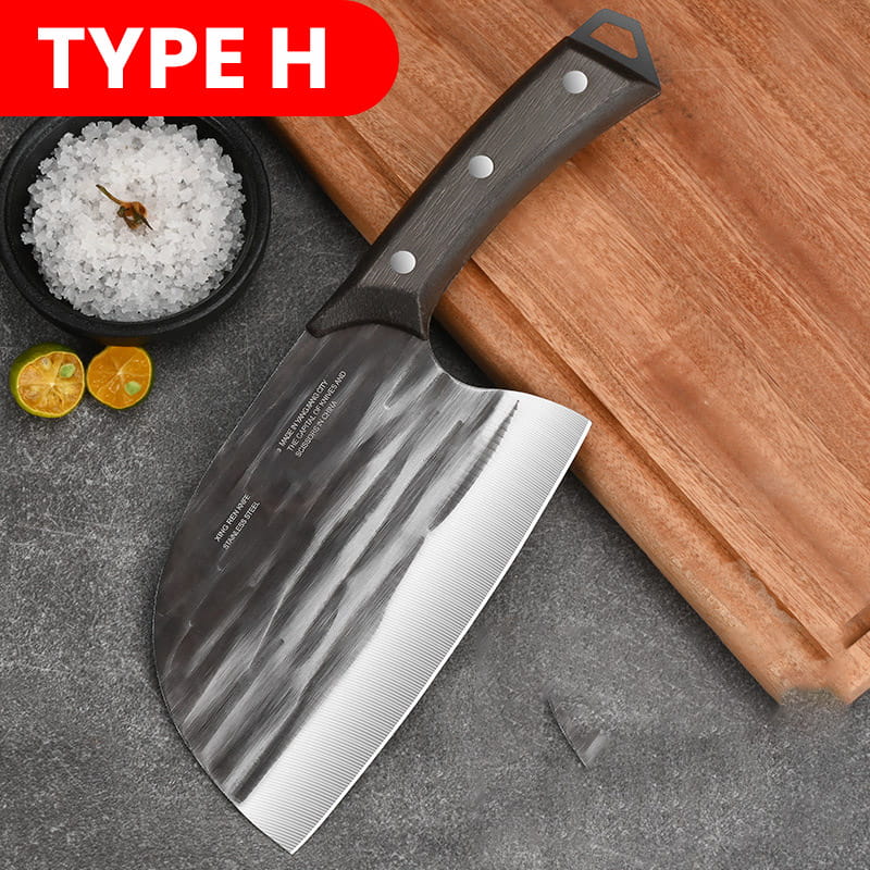 Couteau de cuisine en acier inoxydable avec manche ergonomique🎁
