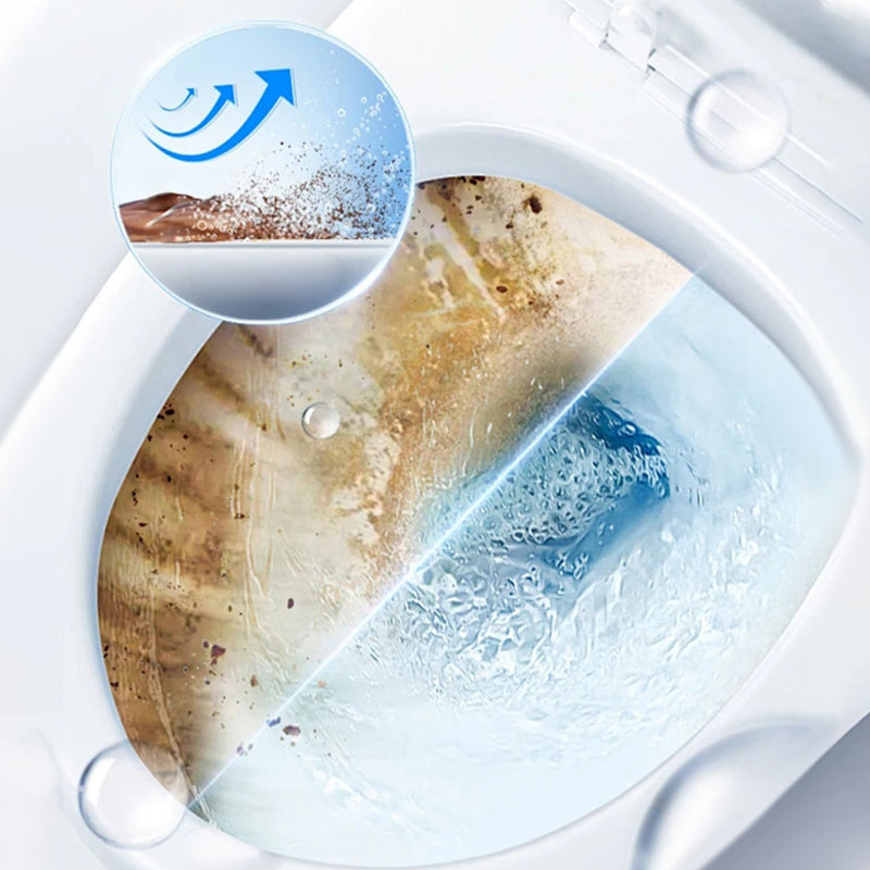 Poudre de nettoyage 3-en-1 pour éliminer les taches des toilettes