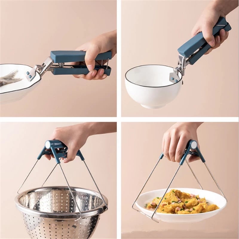 Pince Anti-brûlure et Pince pour Bols et Assiettes