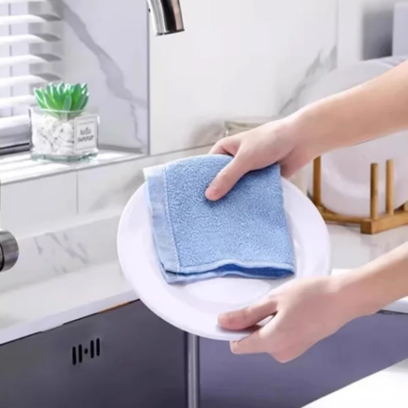 Pas de Détergent Nécessaire : Chiffon Anti-graisse en Fibres de Bois