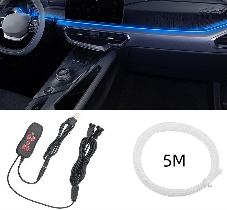 Bande Néon d'ambiance pour panneau intérieur de voiture