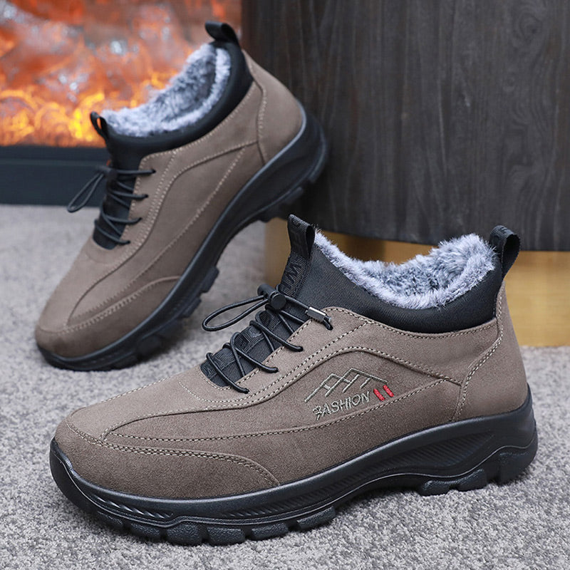 Baskets Chaudes avec Doublure en Peluche pour Hommes
