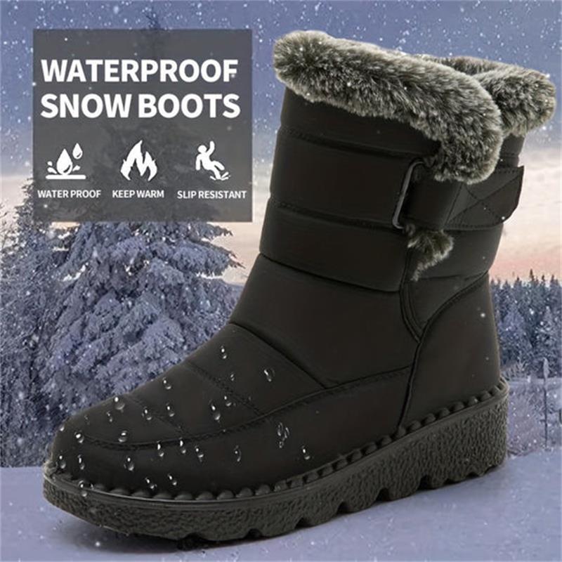 Bottes d'Hiver Antidérapantes pour Femmes
