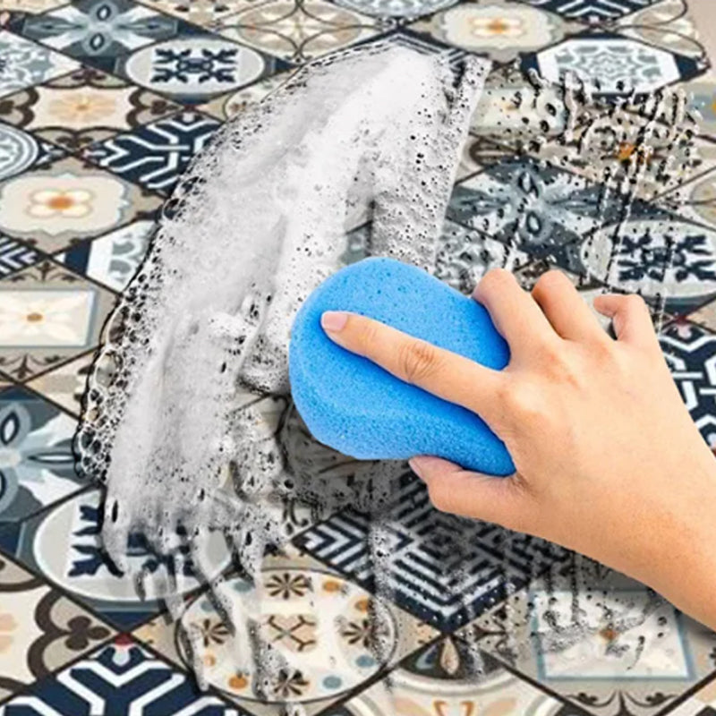 Tapis de porte géométrique bohème pour l'entrée