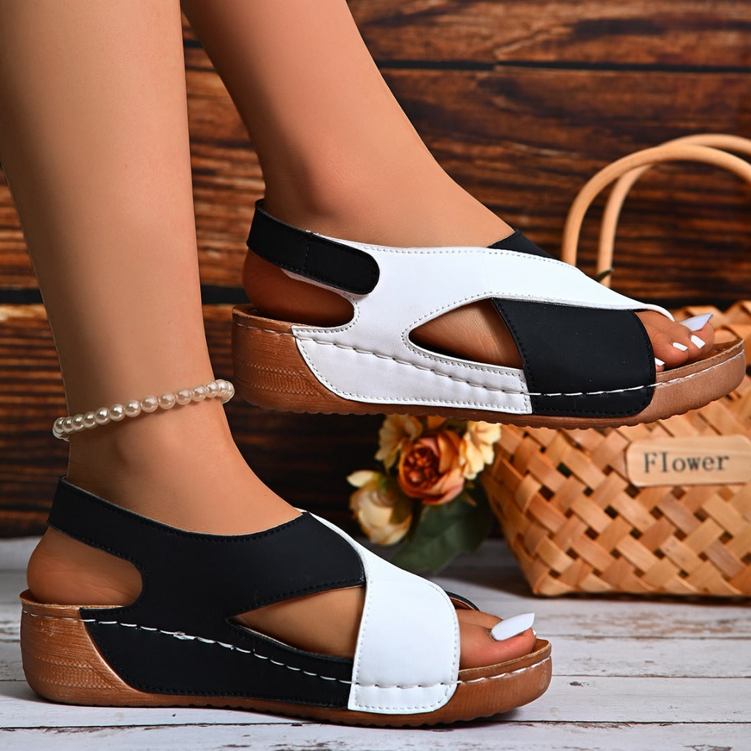 🔥Promotion du dernier jour 60% de réduction 🏖️Sandales orthopédiques à talons inclinés ultra confortables pour femmes