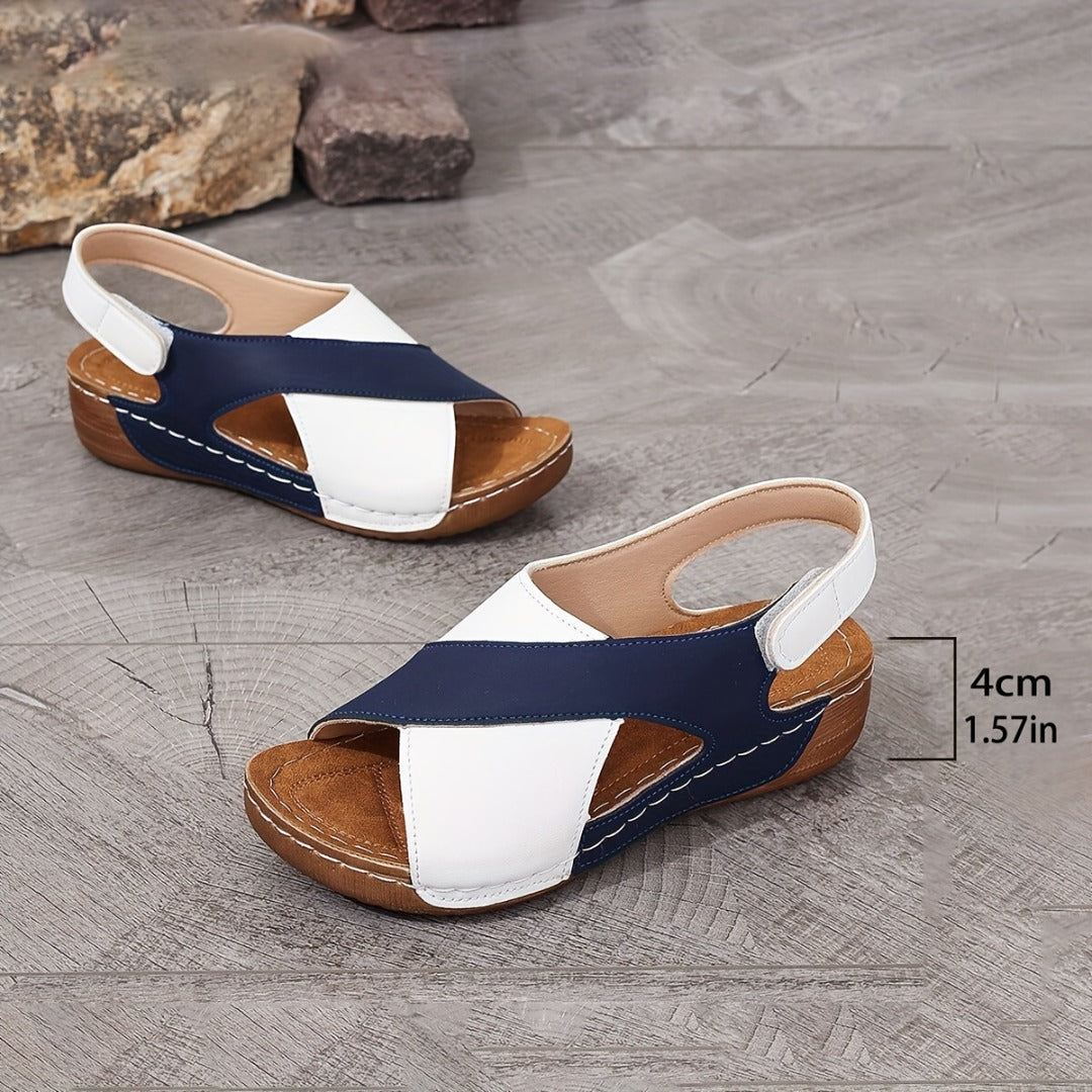 🔥Promotion du dernier jour 60% de réduction 🏖️Sandales orthopédiques à talons inclinés ultra confortables pour femmes