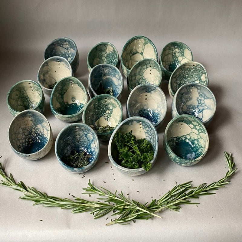 Décapant d'Herbes Décoratif en Poterie Pratique et Magnifique