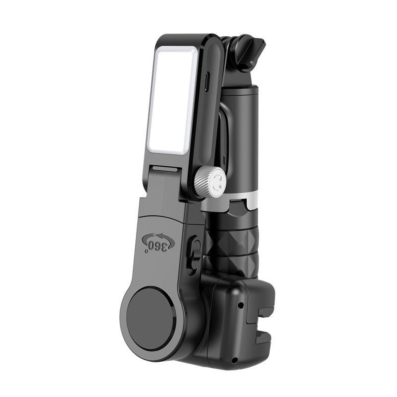 Stabilisateur à cardan pliable à 3 axes et rotatif à 360° pour l'enregistrement sur smartphone