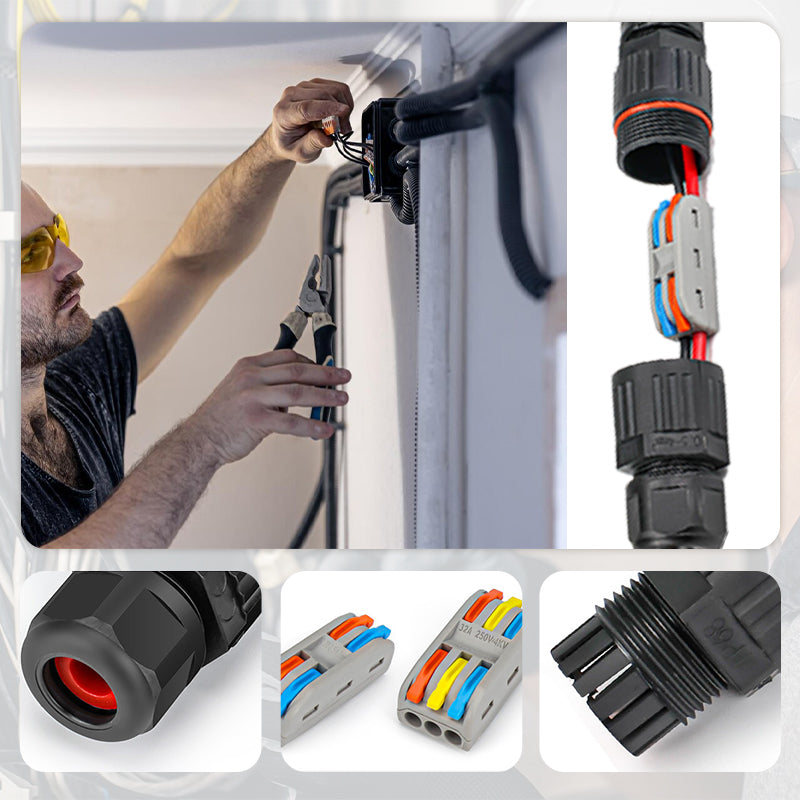 ⚡ Connecteur de fil électrique étanche pour l'extérieur