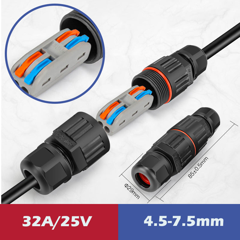 ⚡ Connecteur de fil électrique étanche pour l'extérieur