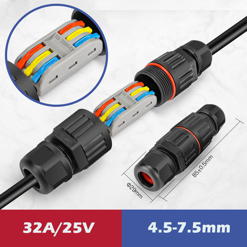⚡ Connecteur de fil électrique étanche pour l'extérieur