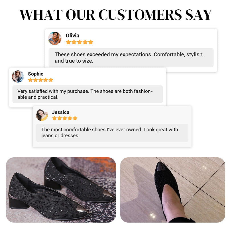 👠Nouveaux produits 2025🏆Sandales en maille creuse avec strass et talons hauts(52% de réduction)