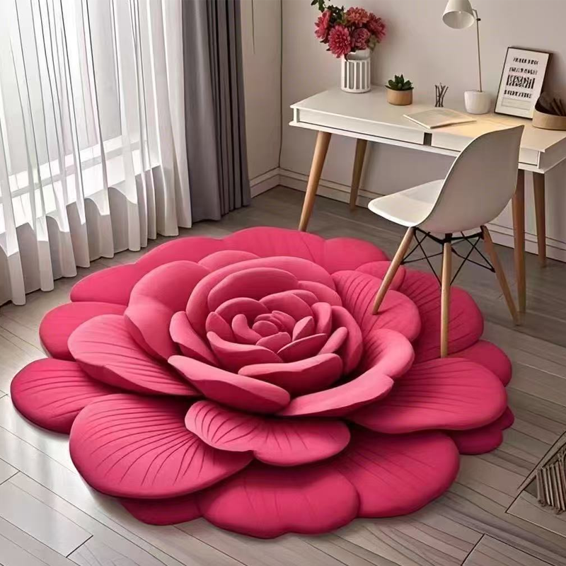 Tapis de sol Floral Plush & Diatomaceous Earth