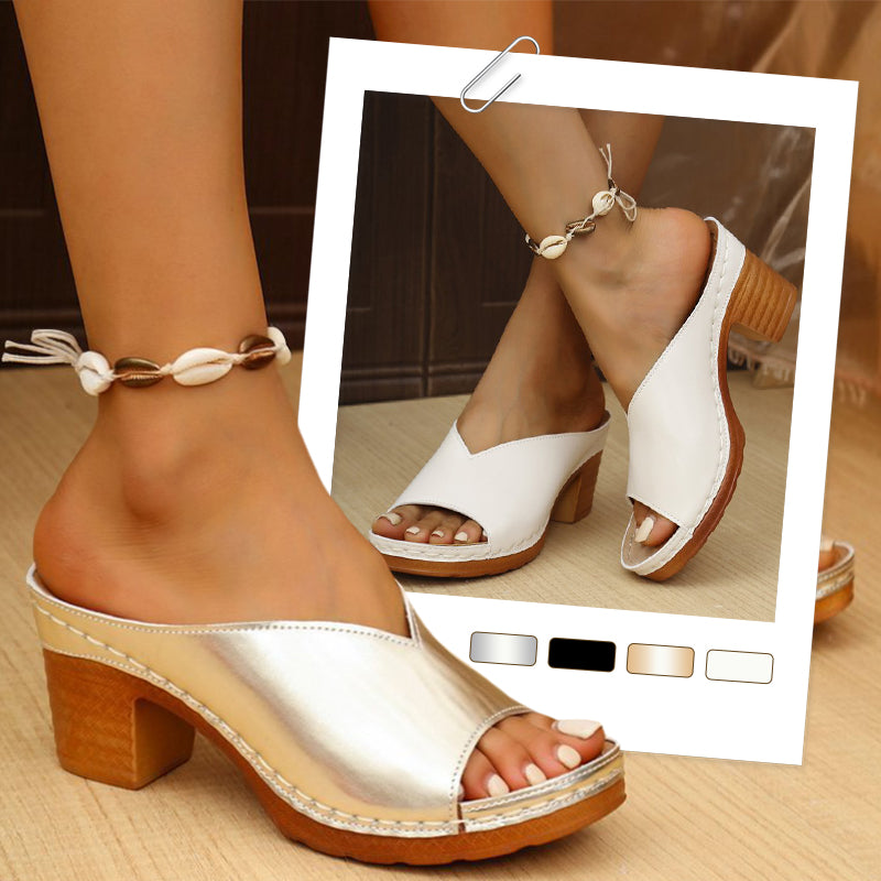 🌸Soldes d'été 49% de réduction🌸Sandales à talons hauts et à plateforme