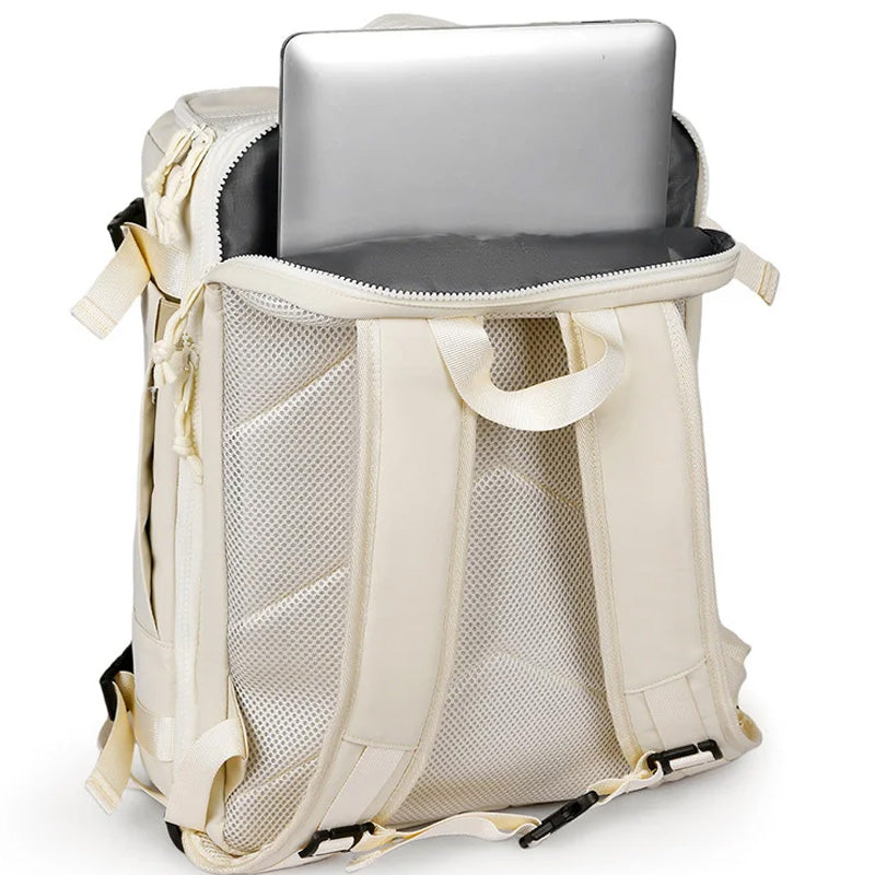 Sac à dos pour bagages de grande capacité en forme de boîte