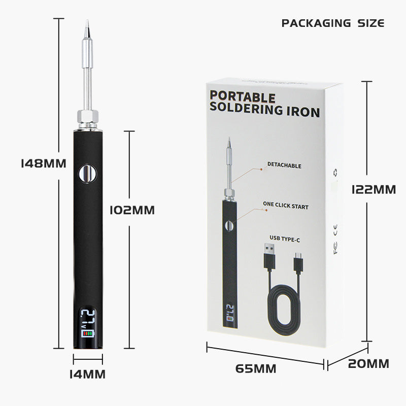 🔥Temps limité à seulement 50% Portable Affichage numérique Souding Iron Tool Kit d'outils