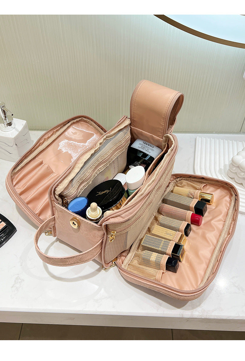 📢Durée limitée 50% de réduction✨🌸Sac à Cosmétiques de Grande Capacité à Huit Compartiments🌸