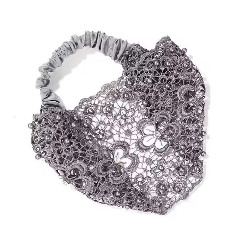 📢50% de réduction pour une durée limitée📢✨Bandeau Creux Large à Perles en Fleurs de Prunier