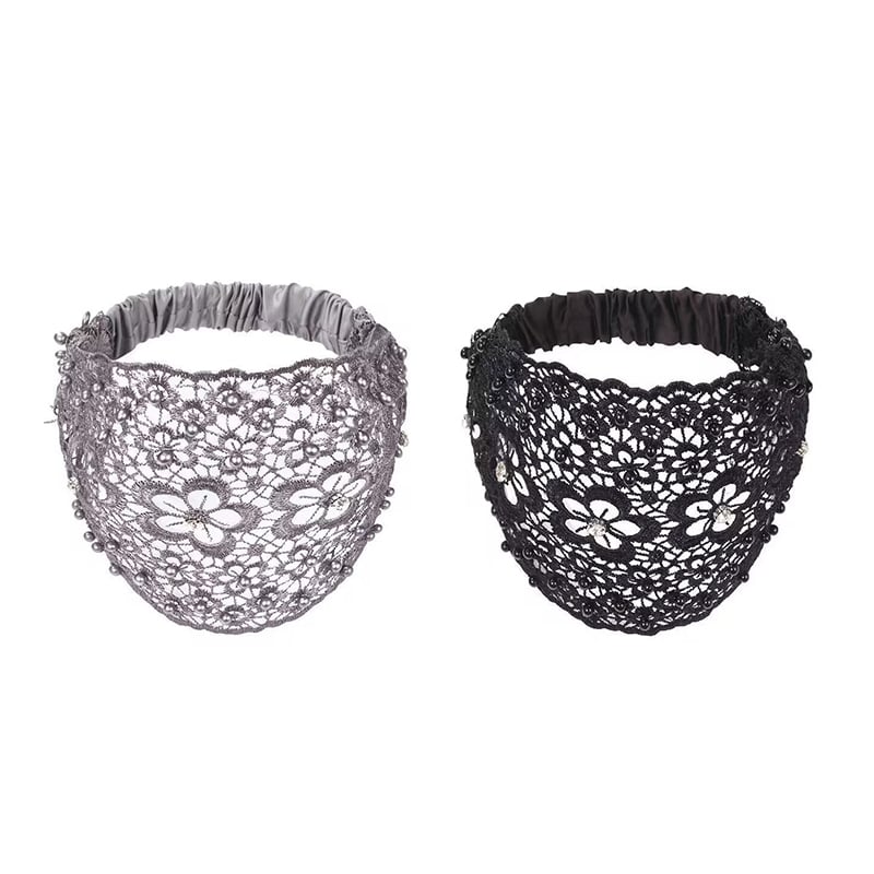 📢50% de réduction pour une durée limitée📢✨Bandeau Creux Large à Perles en Fleurs de Prunier