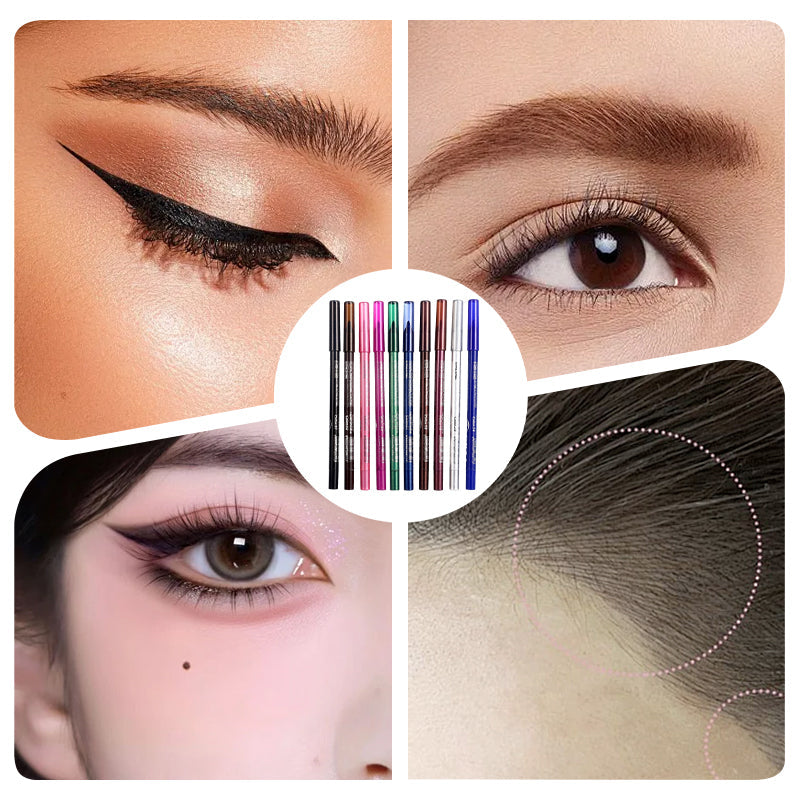 💄Regard Intense & Colouré - 10 crayons à paupières gel - Offre limitée dans le temps !🎯👁️🗨️