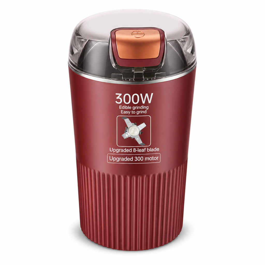Compact Household Electric Grinder with 8 Multifunctional Dry Powder Milling Machine for Grains