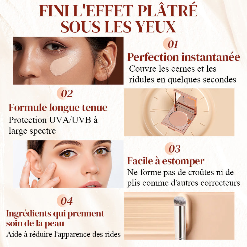 🏆🌸Acheter 1 obtenez 1 gratuit🌸✨Anti-cernes CC à base d'argile teintée