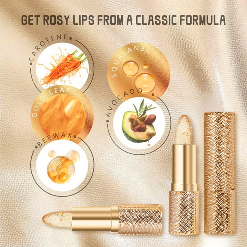 💄 SISTA DAGEN - KÖP 2 FÅ 3! ✨ Transferproof Color-Changing Lipstick - Crystal Clear Auto-Tint som Anpassar sig efter Din pH-nivå för en Unik Nyans! 💋✨