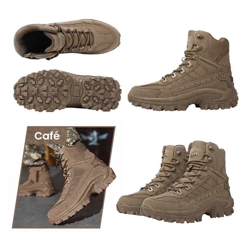 🔥Bottes de sport tactiques montantes imperméables et antidérapantes (amélioration de la durabilité)