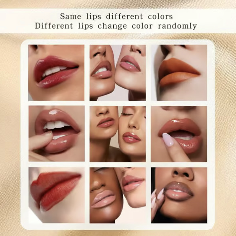 💄 SISTA DAGEN - KÖP 2 FÅ 3! ✨ Transferproof Color-Changing Lipstick - Crystal Clear Auto-Tint som Anpassar sig efter Din pH-nivå för en Unik Nyans! 💋✨