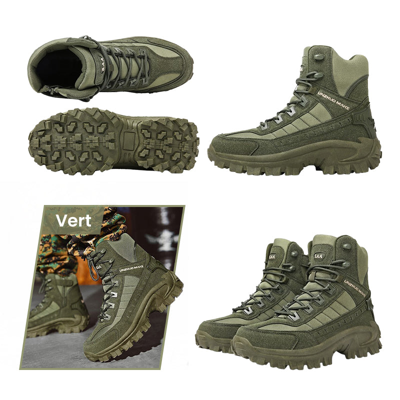 🔥Bottes de sport tactiques montantes imperméables et antidérapantes (amélioration de la durabilité)
