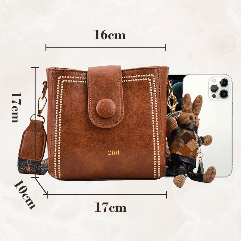 👜🎁Sac de mode vintage avec sangle d'épaule large ajustable