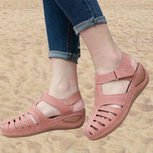 🔥VENTE - 50 % DE RÉDUCTION🎉 - Sandales orthopédiques légères en cuir de la plus haute qualité