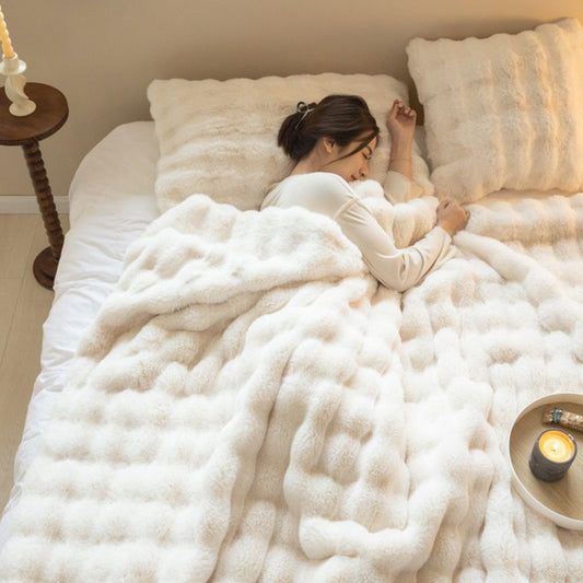Se sentir comme sur un nuage -- Couverture douce et moelleuse