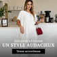 Ensemble d'un top et d'un pantalon décolletés unicolores